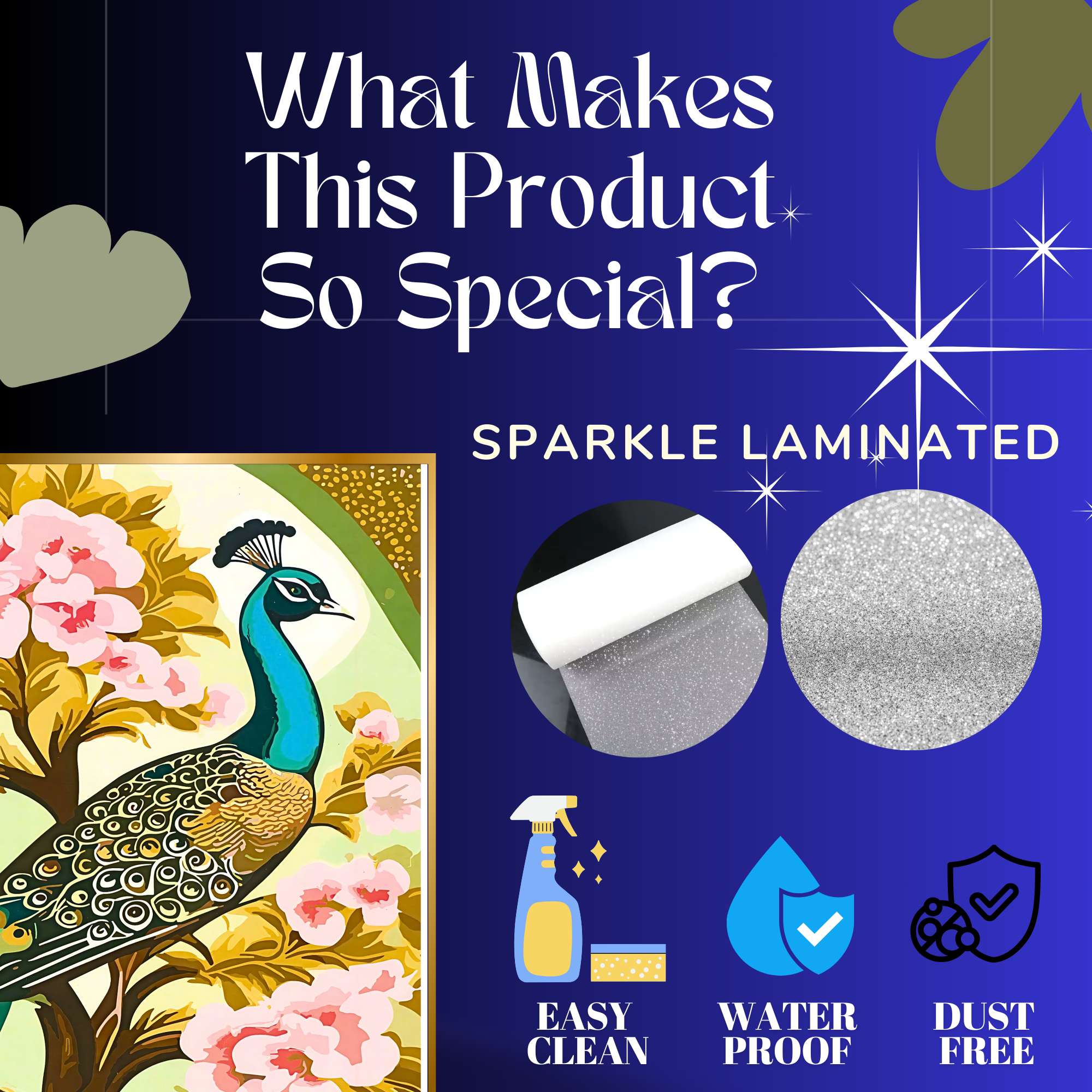 Set of Six Wall Paintings for Wall Dacoration Golden Framed Wall Paintings for Living Room & Bedroom Wall Art for Home Decoration & Office Wall Décor (13x10 inch CH-GD6-2) - Image 3